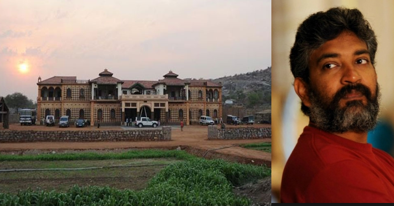 Ss Rajamouli House : New residence for Rajamouli - Huge sets have been