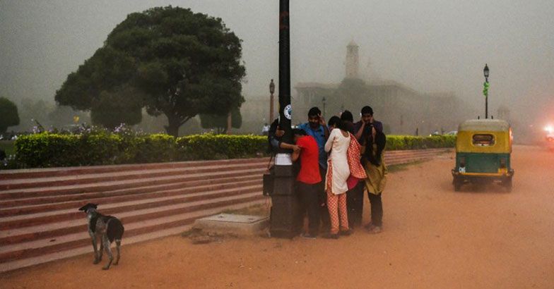 Delhi Storm