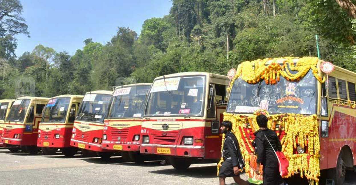 അയ്യപ്പൻമാരെ സ്‌പെഷൽ ബോർഡ് വച്ച്  കൊള്ളയടിച്ച്  കെ എസ്ആർടിസി ; 112 രൂപയായിരുന്ന പത്തനംതിട്ട –  പമ്പ ഫാസ്റ്റ് പാസഞ്ചർ നിരക്ക്  ഇന്നലെ മുതൽ 143 രൂപ !