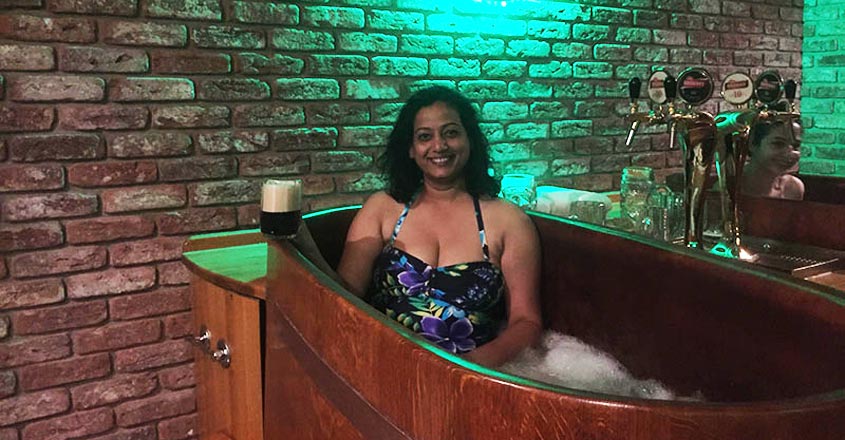 Beer Spa in Prague Solotraveller Anjaly Thomas